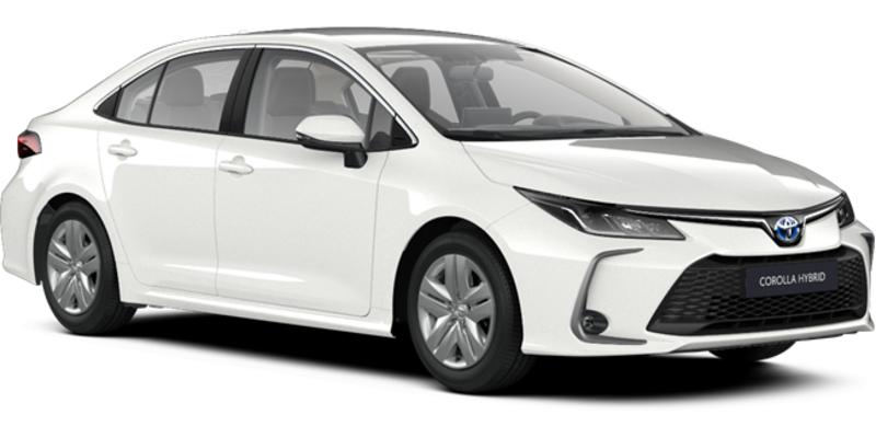 Corolla Hybrid, sedans, 1.8 hibrīds (140 zs), e-CVT, priekšējā piedziņa, Active
