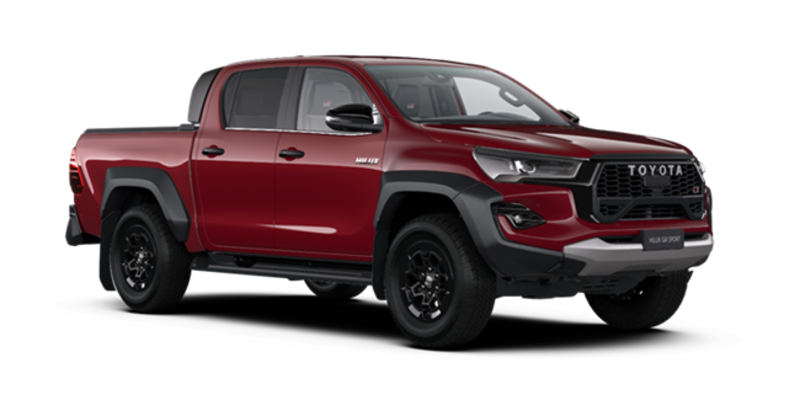 Hilux, Double Cab, 2.8 dīzelis (204 zs), A/T, pilnpiedziņa, GR SPORT