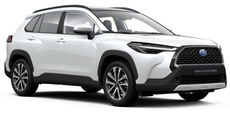 Corolla Cross, SUV, 2.0 hibrīds (197 zs), e-CVT, pilnpiedziņa, Luxury Plus