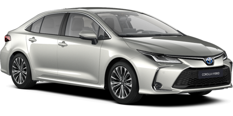 Corolla Hybrid, sedans, 1.8 hibrīds (140 zs), e-CVT, priekšējā piedziņa, Active Plus